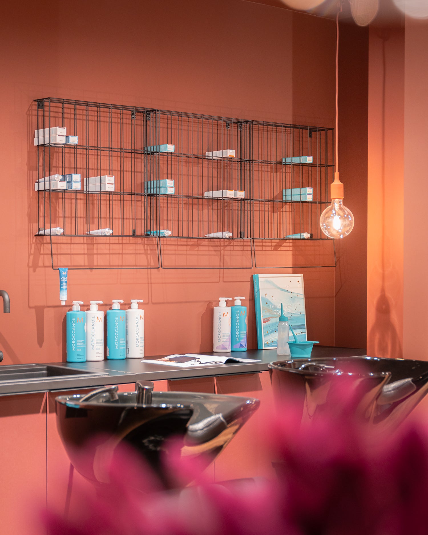 Tint rack - Black color rack